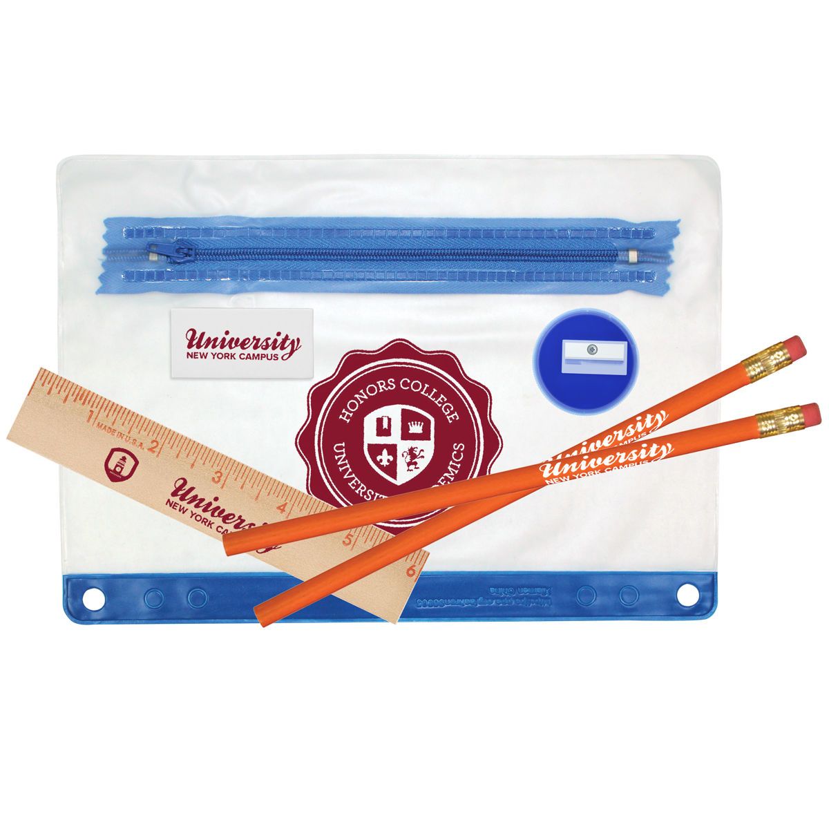 Clear Translucent School Kit