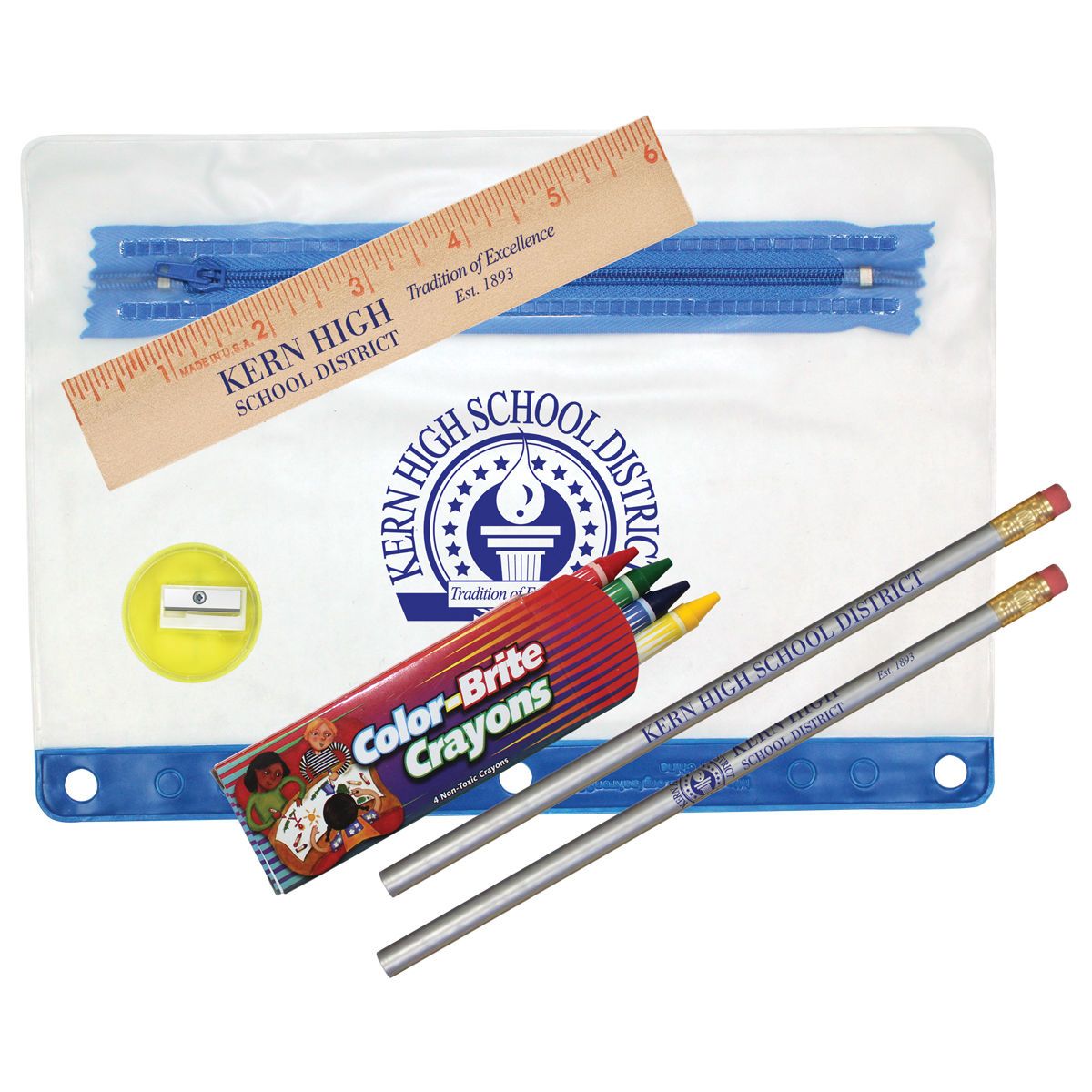 Clear Translucent School Kit