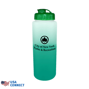 Mood™ 32 oz. Sports Bottle with Flip Top Cap - USA Connect