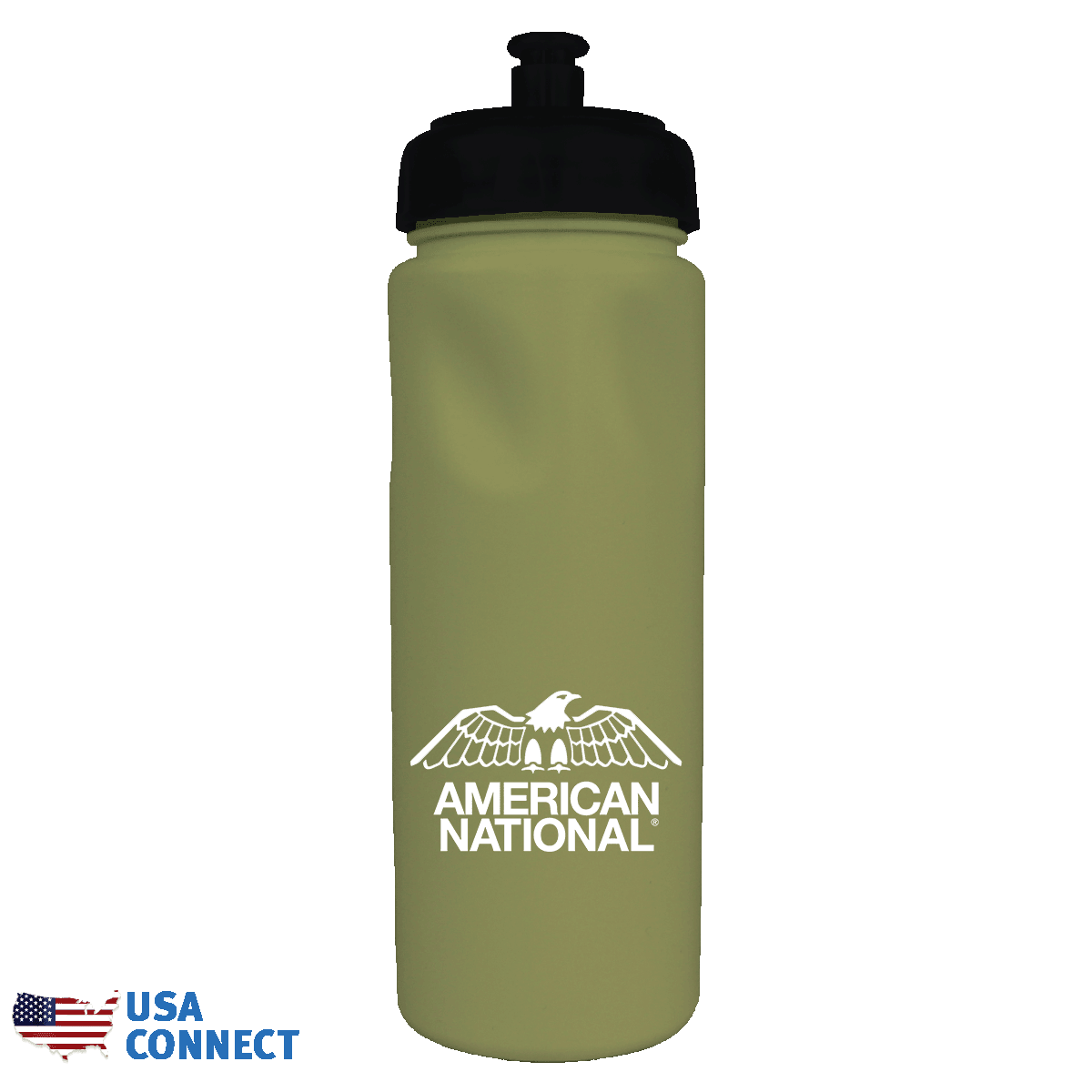 24 Oz. Cycle Bottle with Push 'n Pull Cap - USA Connect