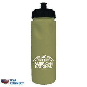 24 Oz. Cycle Bottle with Push 'n Pull Cap - USA Connect