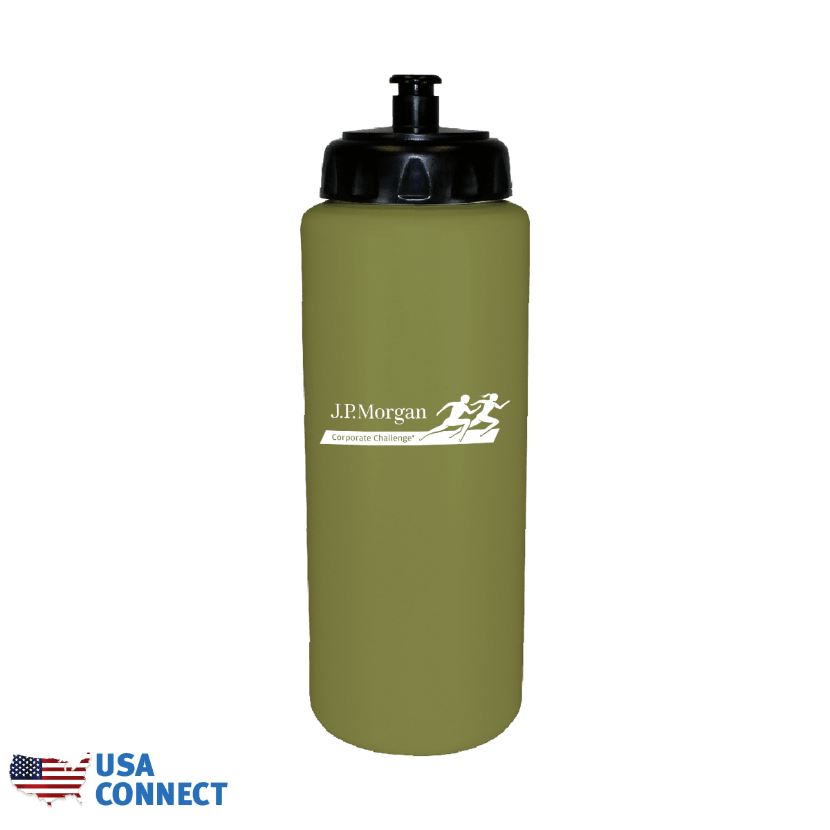 32 oz. Sports Bottle with Push 'n Pull Cap - USA Connect