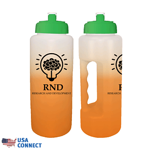 Mood 32 oz. Grip Bottle with Push 'n Pull Cap - USA Connect