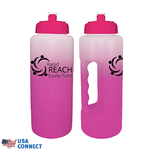 Mood 32 oz. Grip Bottle with Push 'n Pull Cap - USA Connect