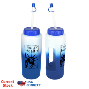 Mood™ 32 oz. Grip Bottle with Flexible Straw - USA Connect