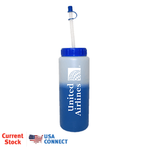 Mood™ 32 oz. Sports Bottle with Flexible Straw - USA Connect
