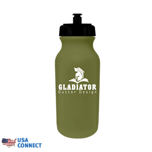 20 oz. Value Cycle Bottle with Push 'n Pull Cap, USA Connect