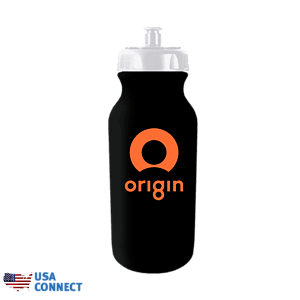 20 oz. Value Cycle Bottle with Push 'n Pull Cap, USA Connect