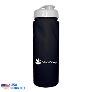 24 Oz. Cycle Bottle with Flip Top Cap - USA Connect