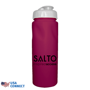 24 Oz. Cycle Bottle with Flip Top Cap - USA Connect