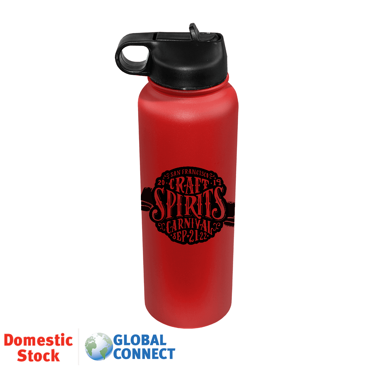 32 oz. Memphis Sports Bottle with Straw Lid - Global Connect