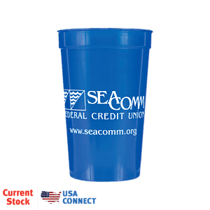 22 oz. Smooth Stadium Cup - USA Connect