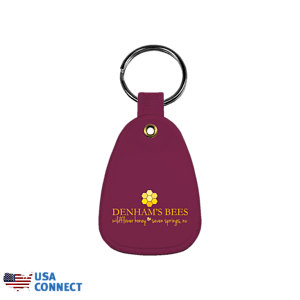 MicroHalt™ Western Saddle Key Tag, Full Color Digital - USA Connect