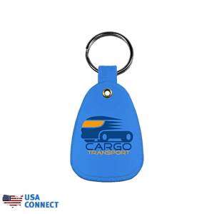 MicroHalt™ Western Saddle Key Tag, Full Color Digital - USA Connect