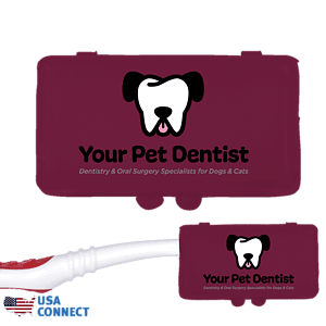 MicroHalt™ Toothbrush Cover, Full Color Digital - USA Connect