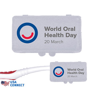 MicroHalt™ Toothbrush Cover, Full Color Digital - USA Connect