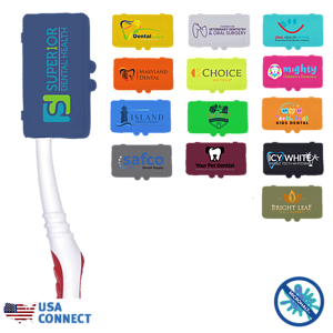 MicroHalt™ Toothbrush Cover, Full Color Digital - USA Connect