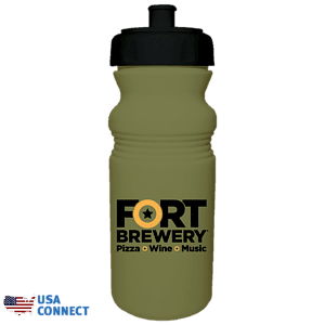 20 oz. Cycle Bottle, Full Color Digital - USA Connect