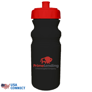 20 oz. Cycle Bottle, Full Color Digital - USA Connect