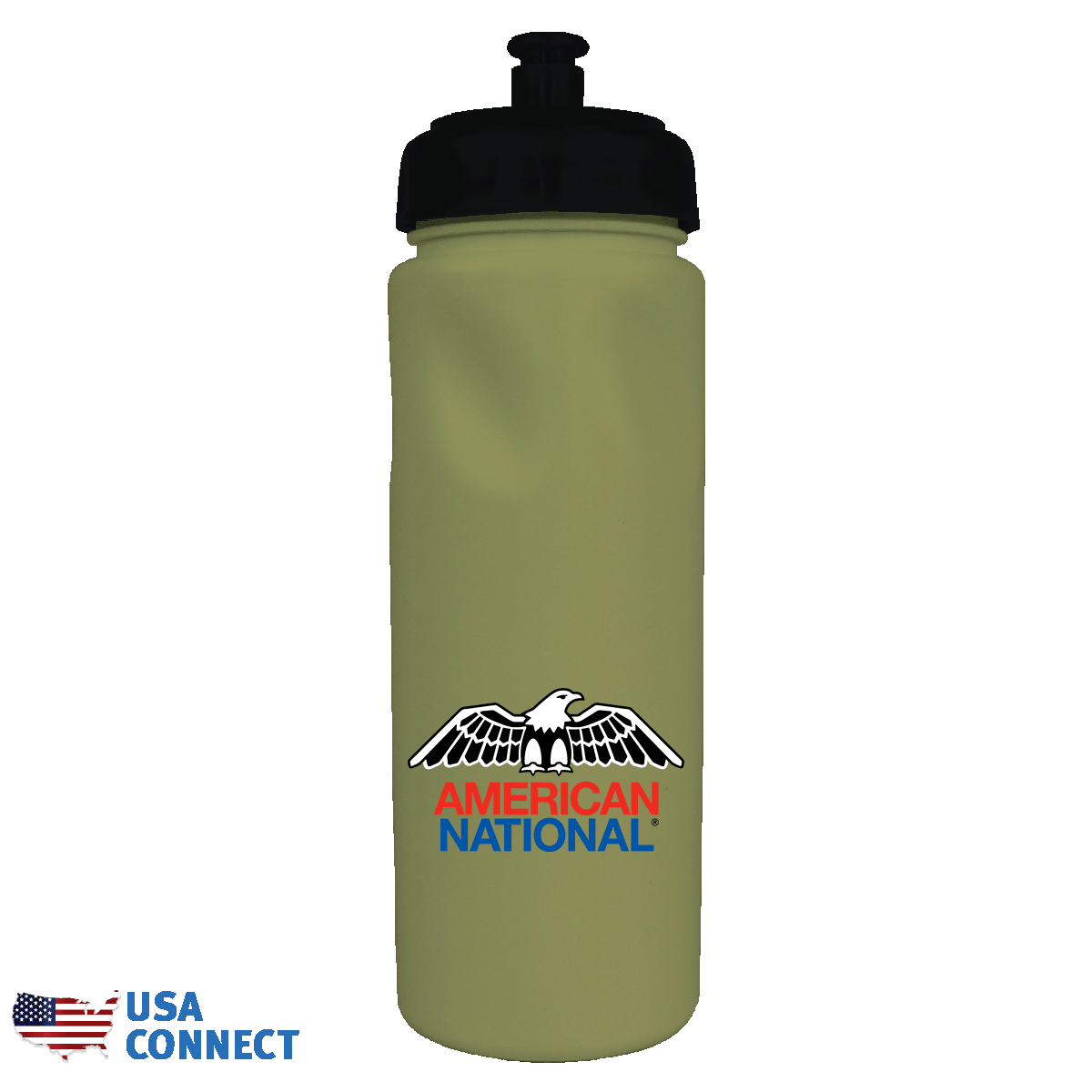 24 Oz. Cycle Bottle with Push 'n Pull Cap, Full Color Digital - USA Connect