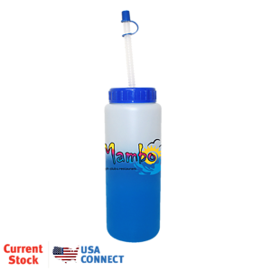 Mood™ 32 oz. Sports Bottle With Flexible Straw, Full Color Digital - USA Connect