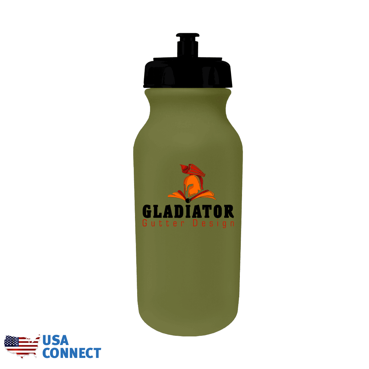 20 oz. Value Cycle Bottle, Full Color Digital - USA Connect