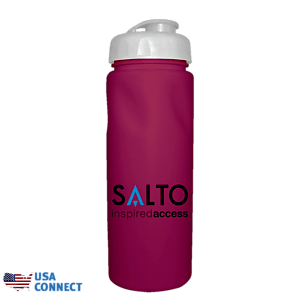 24 Oz. Cycle Bottle with Flip Top Cap, Full Color Digital - USA Connect