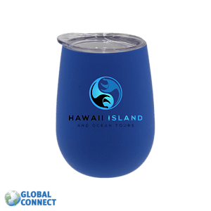 Halcyon® 12 oz. Wine Glass with Lid, Global Connect - Full Color Digital
