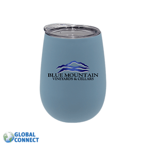 Halcyon® 12 oz. Wine Glass with Lid, Global Connect - Full Color Digital