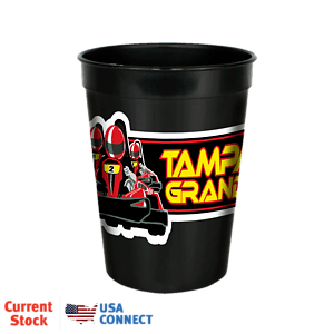 12 oz. Smooth Stadium Cup, Full Color Digital - USA Connect