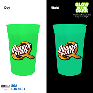 17 Oz. Nite Glow Stadium Cup, Full Color Digital - USA Connect