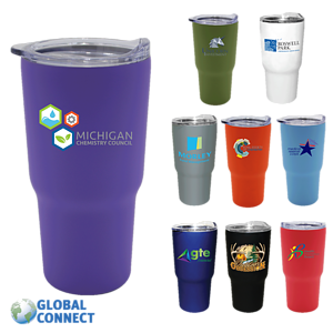 Halcyon® 20 oz. Tumbler, Global Connect - Full Color Digital