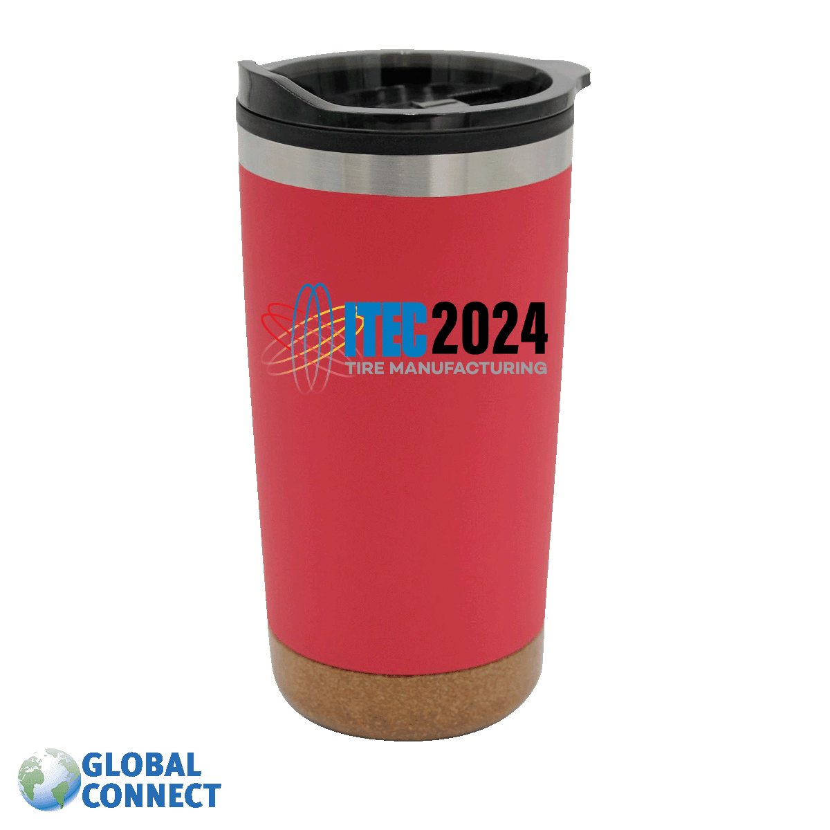 Halcyon® 20 oz. Cork Bottom Tumbler, Full Color Digital - Global Connect