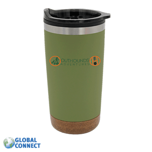 Halcyon® 20 oz. Cork Bottom Tumbler, Full Color Digital - Global Connect