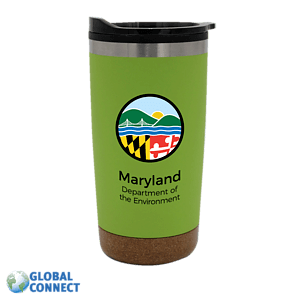 Halcyon® 20 oz. Cork Bottom Tumbler, Full Color Digital - Global Connect