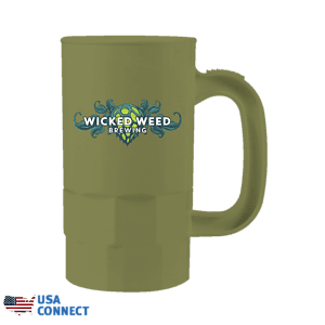 14 oz. Beer Stein (1 Side), Full Color Digital - USA Connect