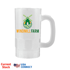 14 oz. Beer Stein (1 Side), Full Color Digital - USA Connect