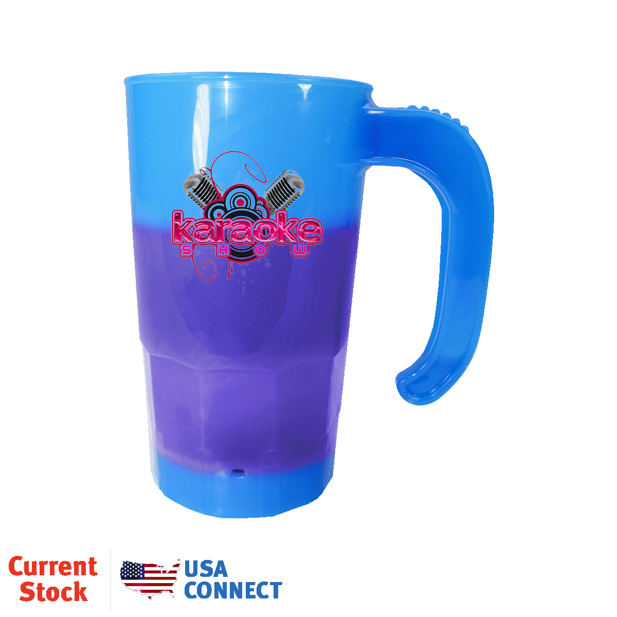 Mood™ 20 oz. Stackable Beer Stein (1 Side), Full Color Digital - USA Connect