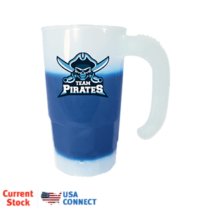 Mood™ 20 oz. Stackable Beer Stein (1 Side), Full Color Digital - USA Connect