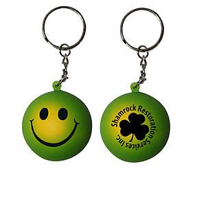 Mood™ Smiley Face Stress Key Chain