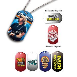 Dog Tag with 4 1/2" Ball Chain