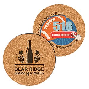 Deluxe Cork Coaster