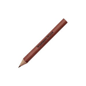 Round Natural Finish Golf Pencils