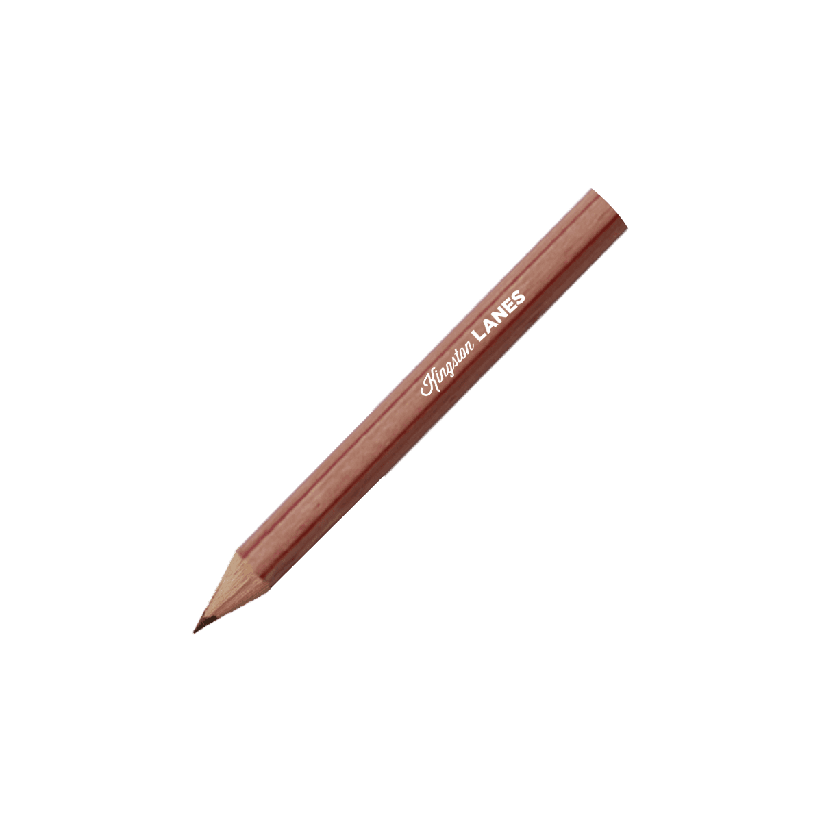 Hex Natural Finish Golf Pencils