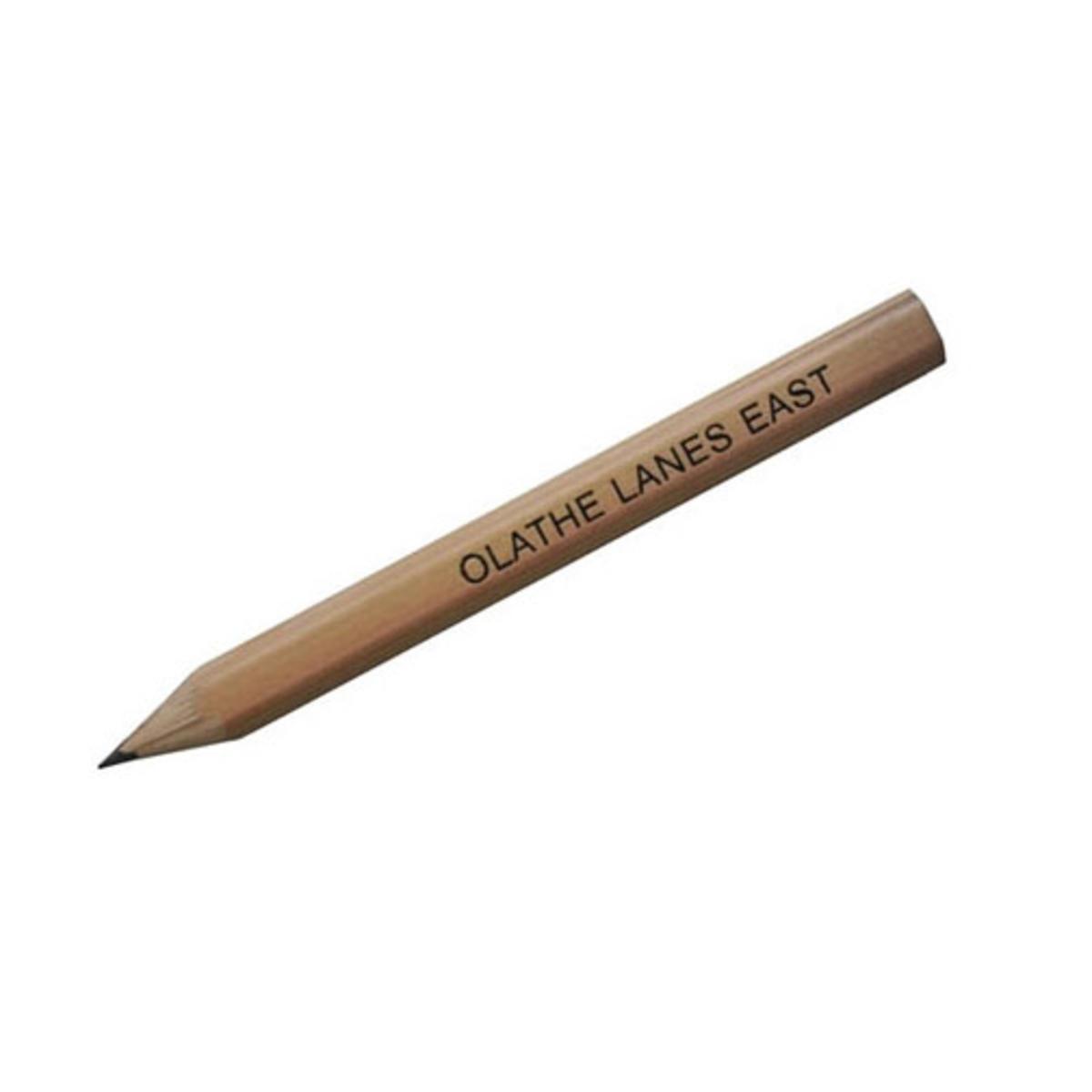 Hex natural finish golf pencils Corporate Specialties