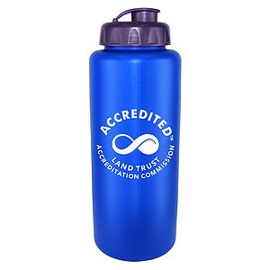 32 oz. Grip Bottle with Flip Top Cap