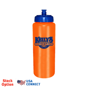 32 oz. Sports Bottle with Push 'n Pull Cap