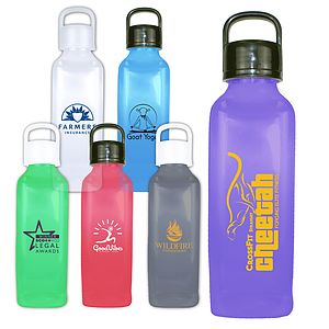 24 oz. Classic Edge Bottle with Handle Lid