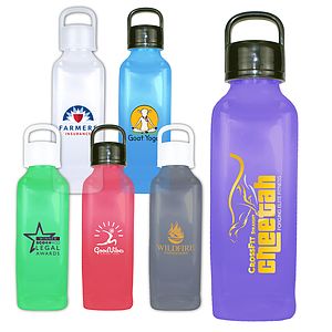 24 oz. Classic Edge Bottle with Handle Lid