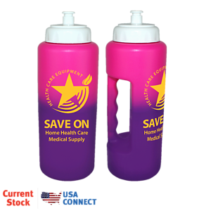 Mood™ 32 oz. Grip Bottle with Push 'n Pull Cap